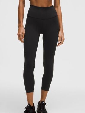 Wunder Train High-Rise Crop 23" Black